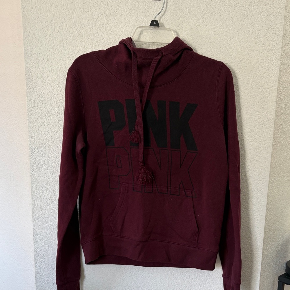 Victoria's Secret PINK Burgundy Sweatshirt